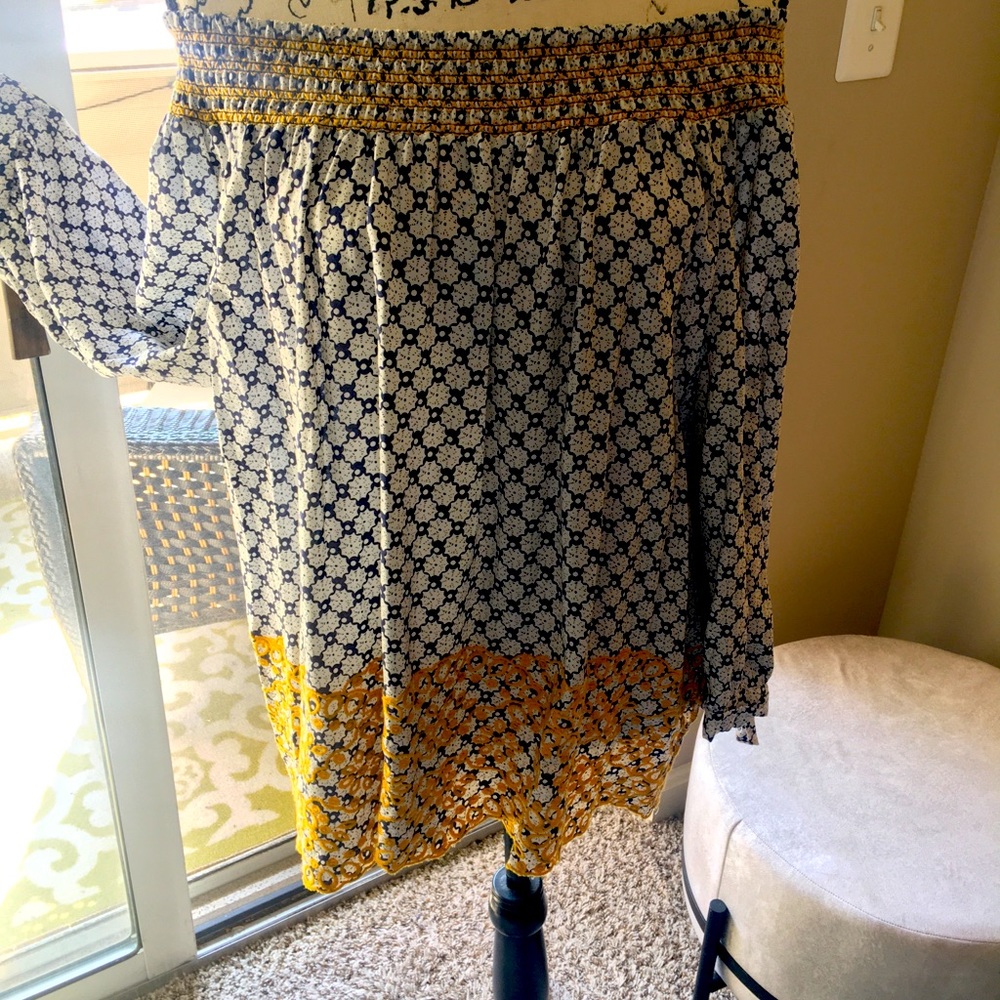Fever Boho style long sleeve top